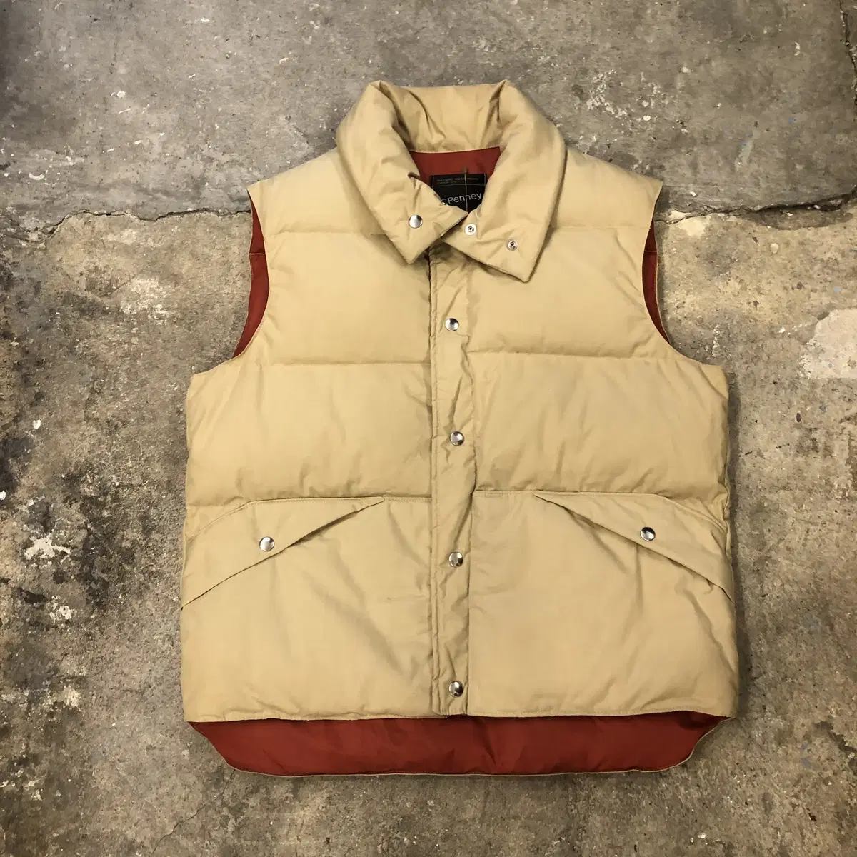 70s J.C Penney Down vest USA made